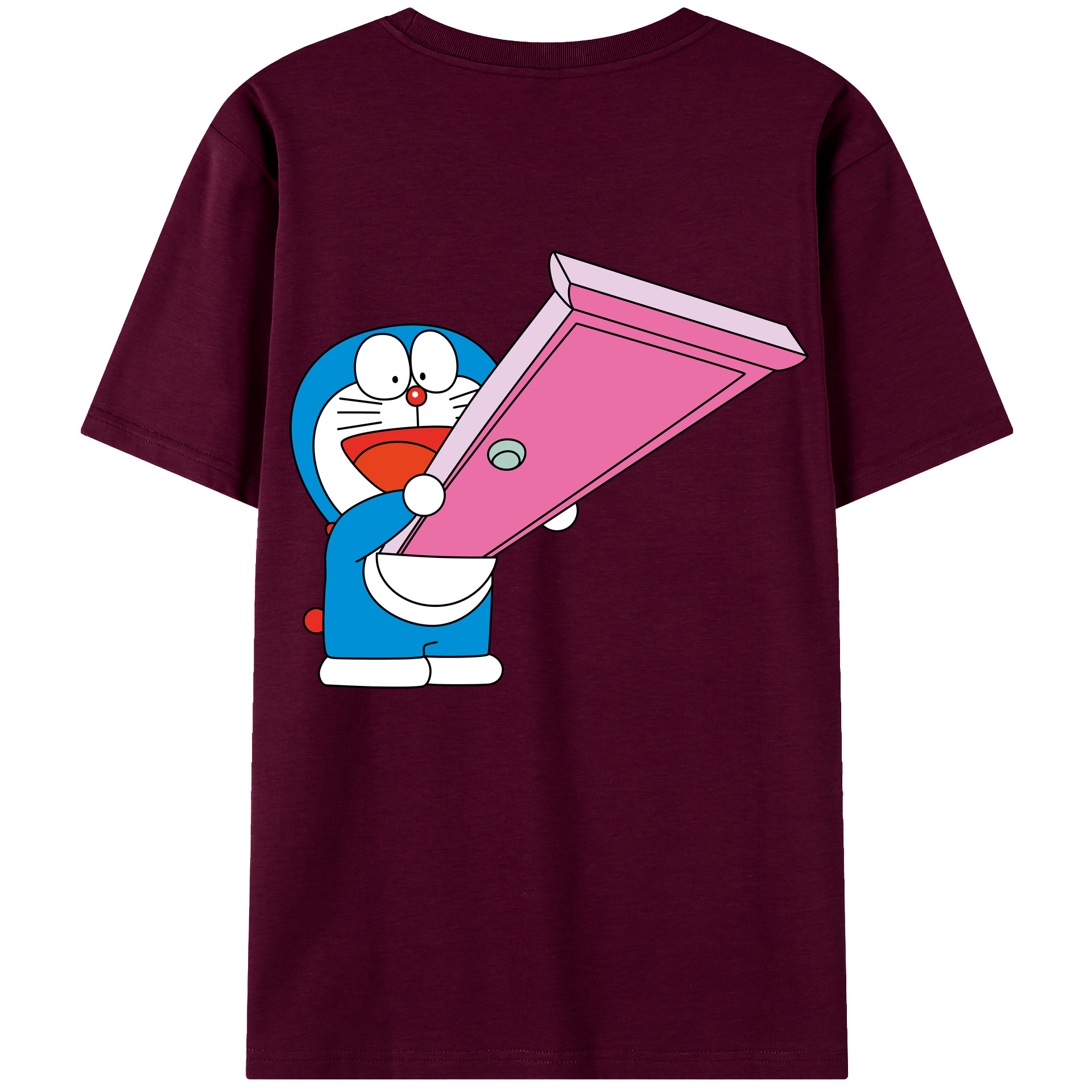 （画像用） ドラえもん Doraemon レディース半袖Tシャツ(バックプリント)